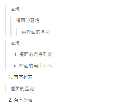 子區塊效果圖